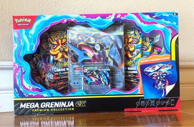 Pokemon cards: Mega Greninja ex Premium Collection