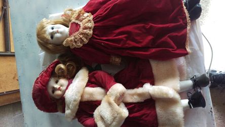 Two Antique Dolls