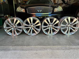 Infiniti Enkei 18” Wheels / Rims - OEM, will fit most all Nissan & Infiniti cars