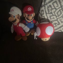 Mario Plushies