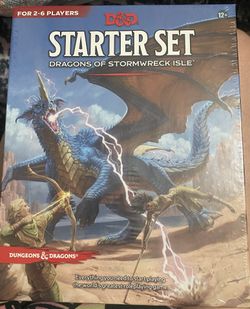 🐉⚔️ Dungeons & Dragons Starter Set – Dragons of Stormwreck Isle – BRAND NEW 🏰✨