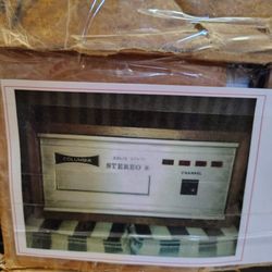 Vintage 8 Track Tape Player