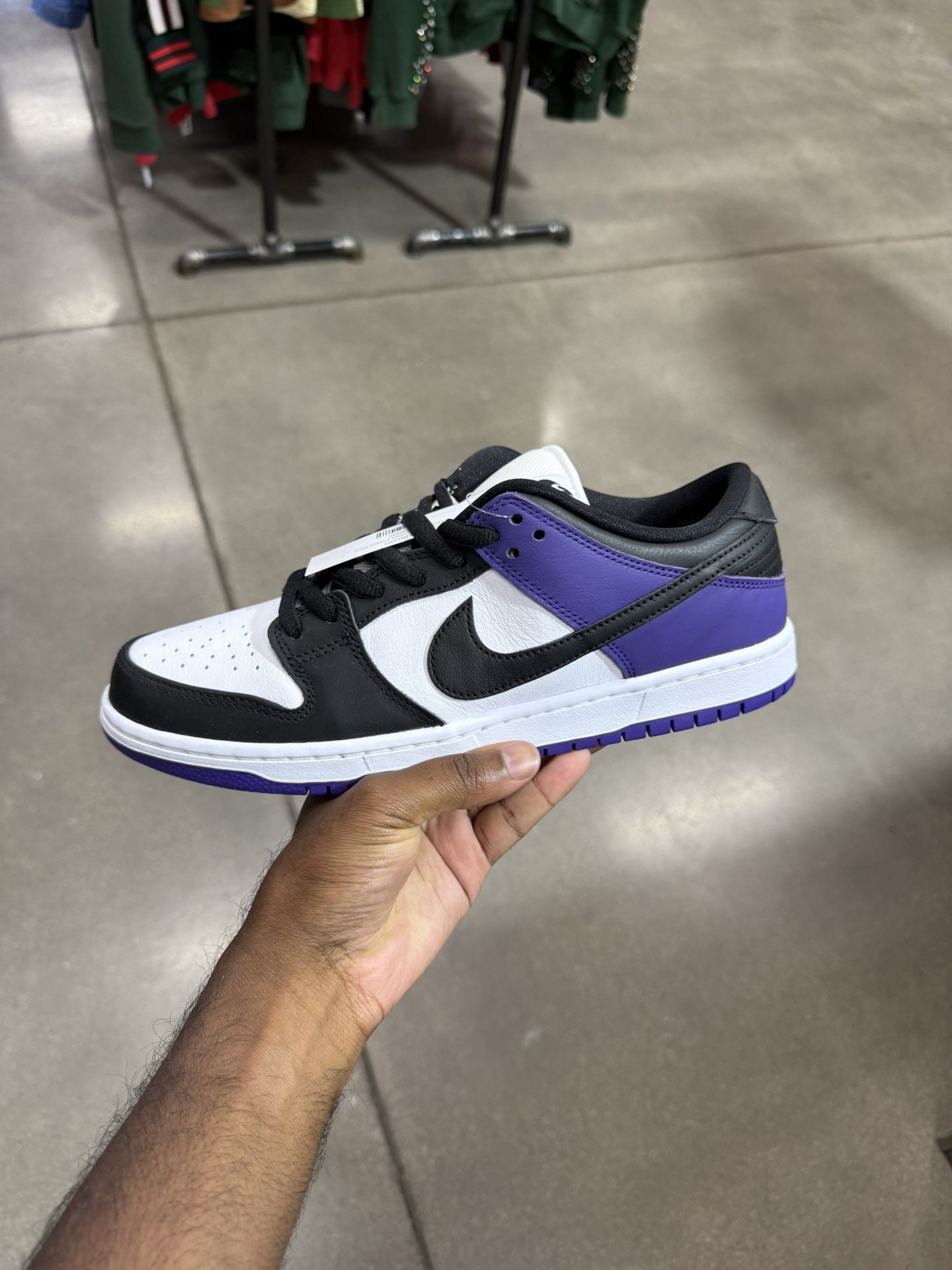 Nike Sb Dunk Low Court Purple Multiple Sz