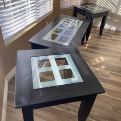 Coffee table/ 2 End Tables 