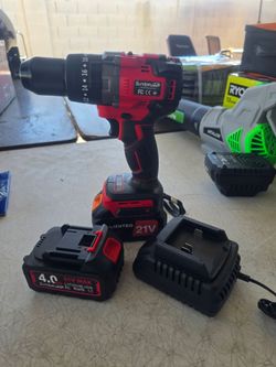 Lithium hammer drill