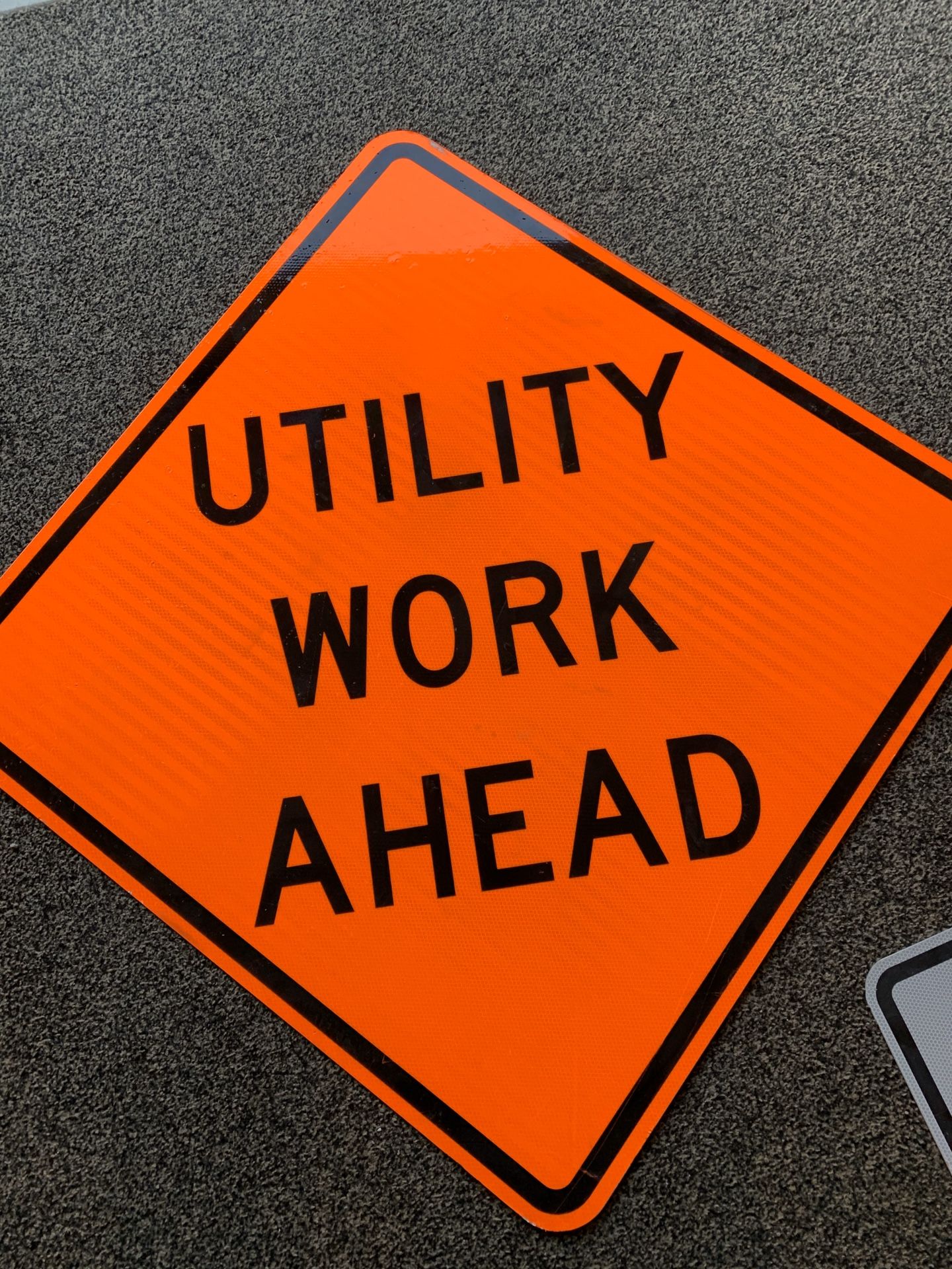Utility Work Ahead Sign for Sale in Las Vegas, NV OfferUp