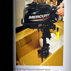 Mercury 2.5 HP Outboard Motor 1F02201KK