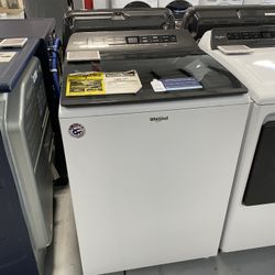 Whirlpool White 4.8 Cu. Ft. Smart Top Load Washer 