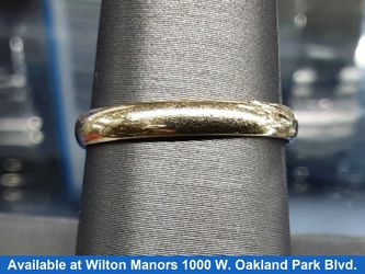 Men's Ring - Yellow Gold 10k (.417) 1.7 grams Size 7