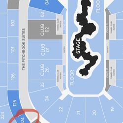 Travis Scott Concert Ticket at Climate Pledge Arena Seattle