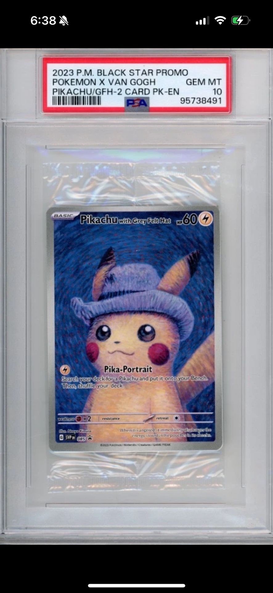 Pikachu With Grey Felt Hat