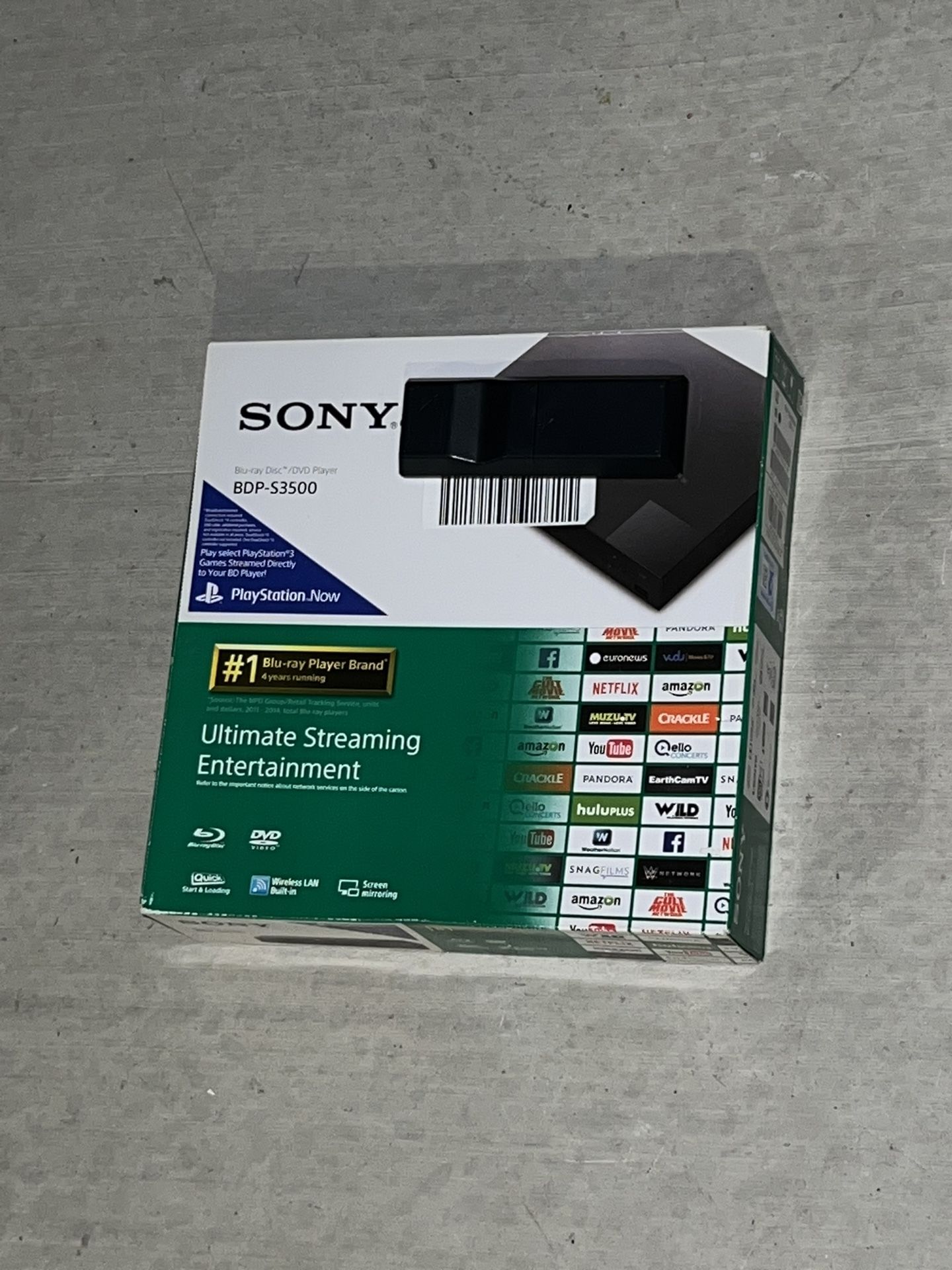 Sony BDP-S3500