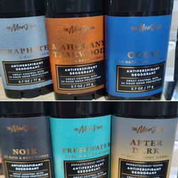Bath & Body Works men's antiperspirant deodorant $6 each