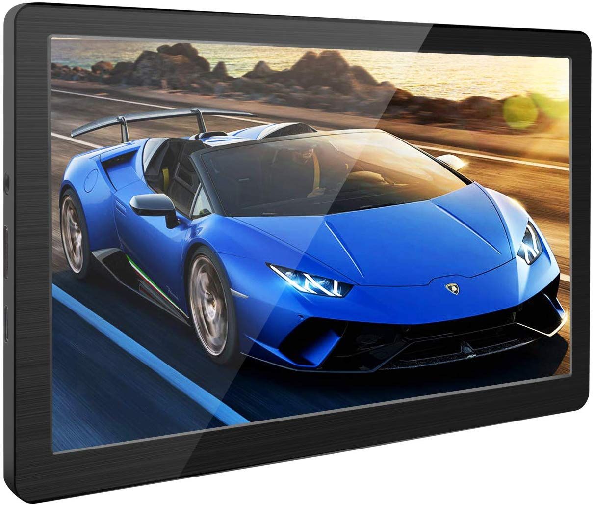 New 7-inch Computer Display Portable Game Monitor 1024x600 Compatible 1920x1080 IPS LED Screen 16:9 450cd/m2 Speakers HDMI USB Wall Mounted for Rasp