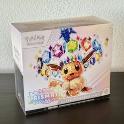 Pokemon Prismatic Evolutions Elite Trainer Box