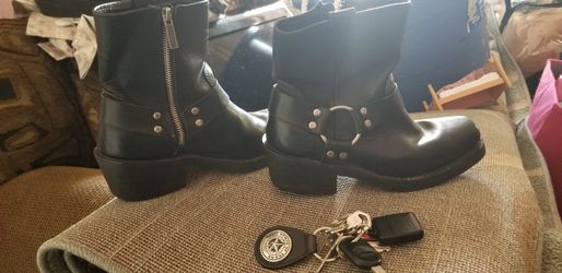 SUPER COOL BOOTS HARLEY'S DAVIDSON SIZE 7.5 WOMEN