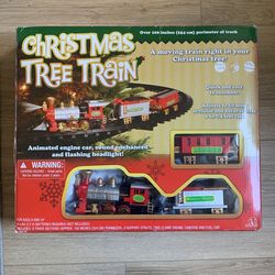 Decorative Tree Train