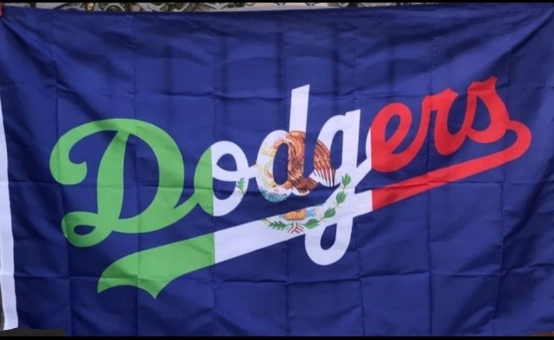 Dodgers Flag 5ftx3ft $20 Firm On Price