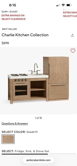 Pottery Barn Play Kitchen