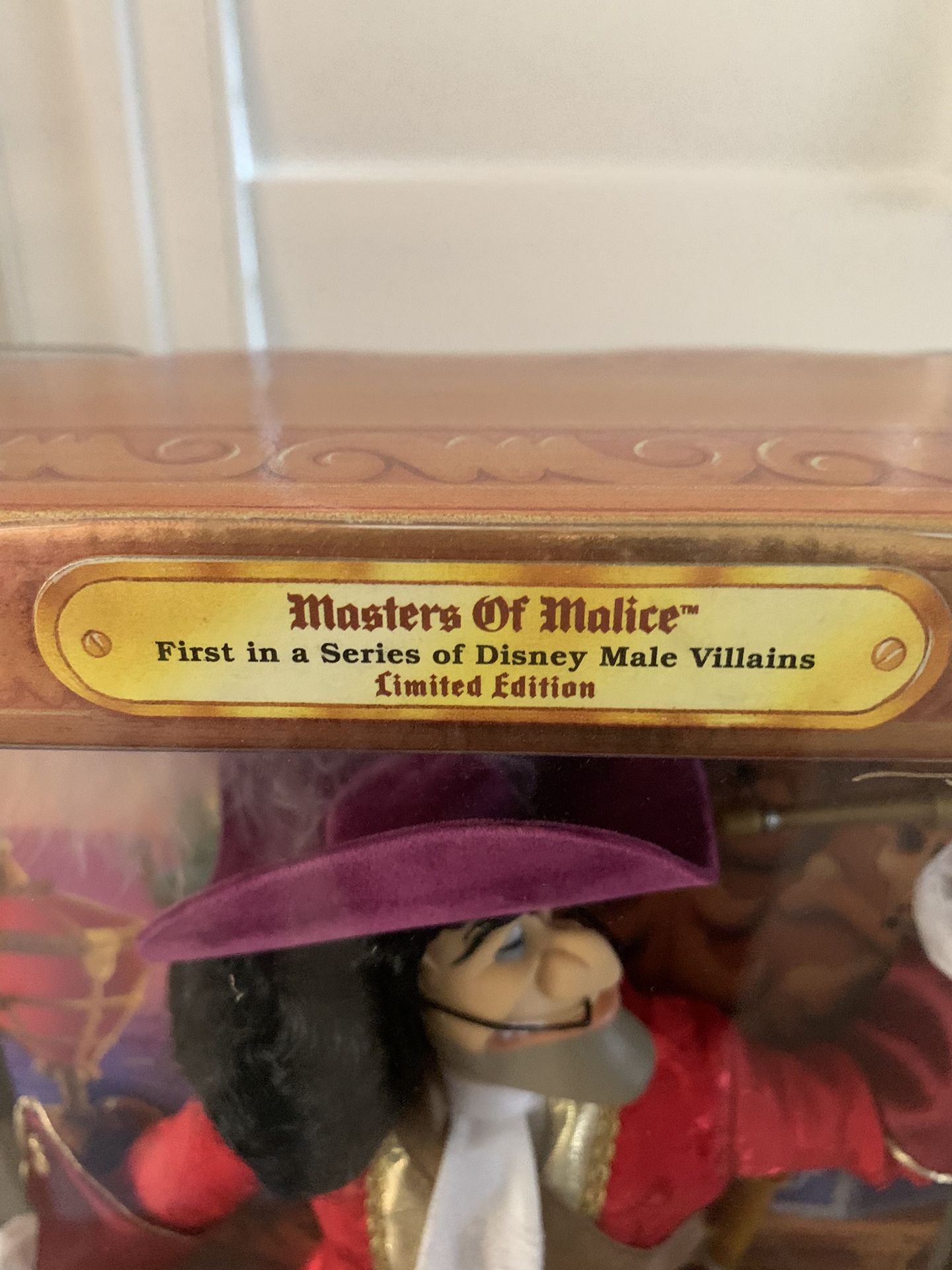 Peter pan's Captain Hook Masters of Malice limited edition Disney Collector  Doll for Sale in San Juan Capistrano, CA - OfferUp