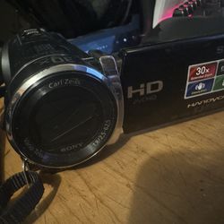 Sony Handycam HDR-CX210 Digital Camcorder Works Perfect