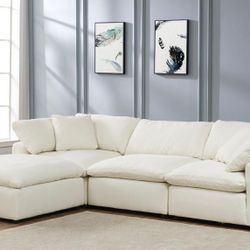 Stuffed Cushion Modular Sectional Starting @ $2499