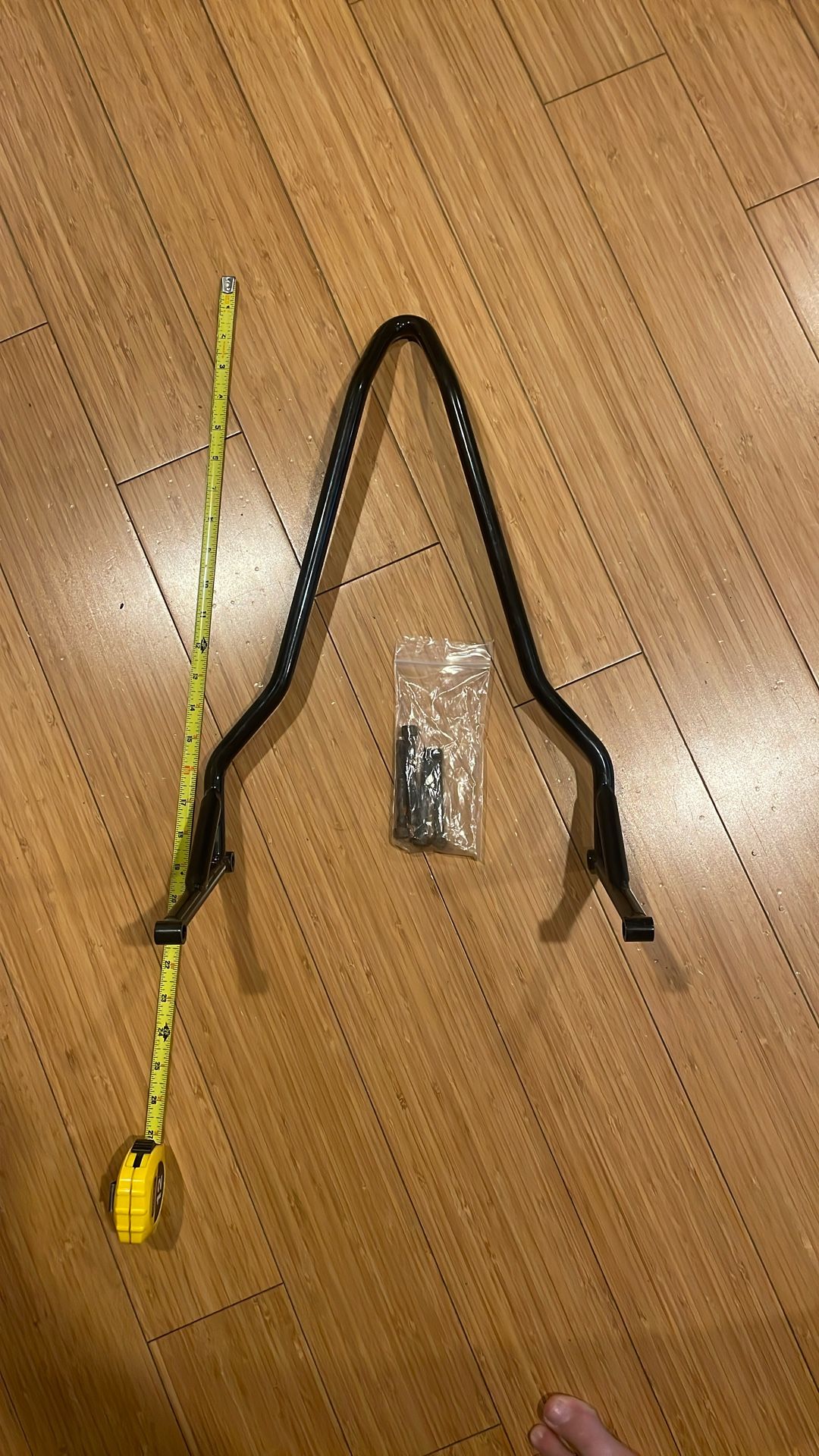 18in Black Sissy Bar