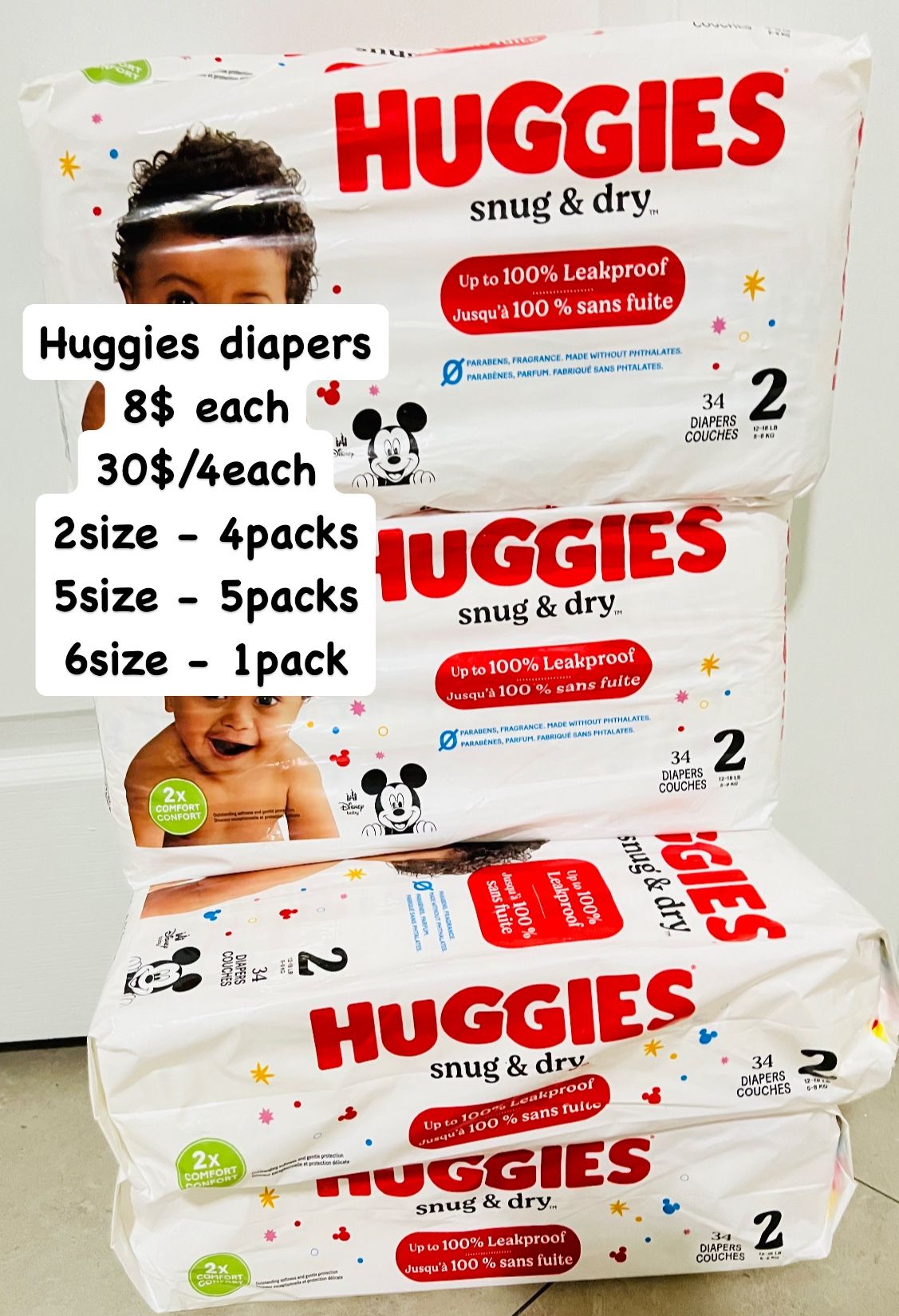 Huggies Diapers