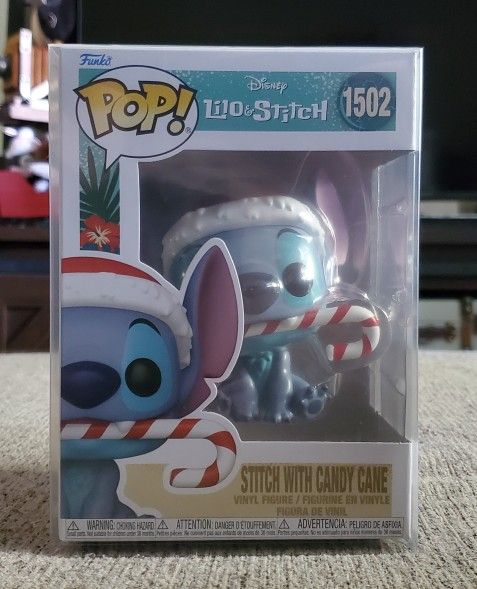 Disney Stitch With Candy Cane 1502 Funko