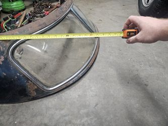 Studebaker Curved Glass