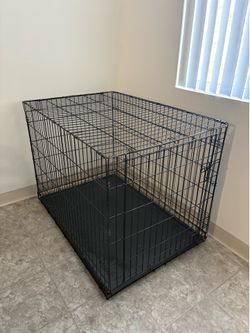 Large dog kennel