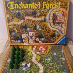 Enchanted Forest Game By Ravensburger 1982 - Complete, Pieces Like New