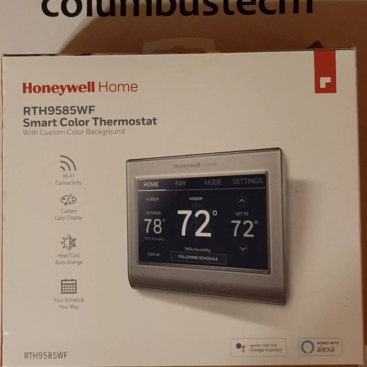 Honeywell Home RTH9585WF1006 Smart Color Thermostat BRAND NEW!!