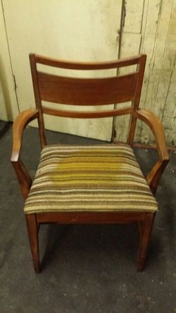Vintage Chair with Armrest
