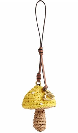 Coach Mushroom Bag Charm