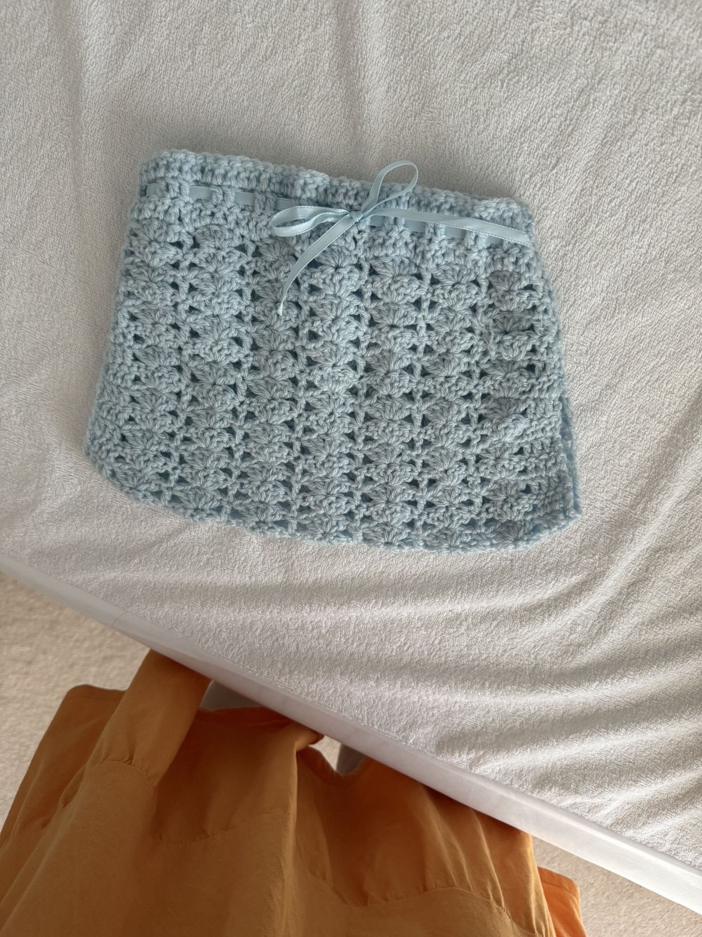 Hand crocheted babies shorts new