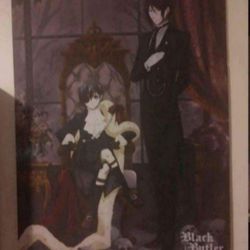 44"x32" Fabric Anime Wall Scroll Black Butler