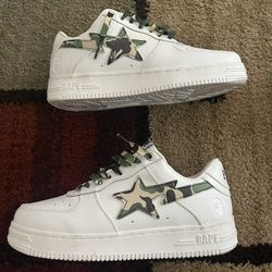 Bapesta ABC Green Camo 