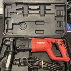 BAUER 1” ROTARY HAMMER