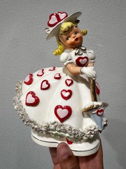 Vintage Relpo Valentine Lady 1958