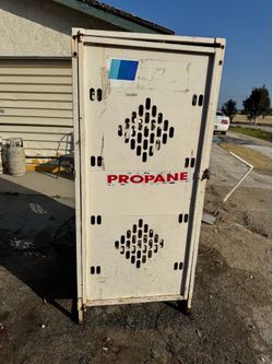 Propane tank storage $250