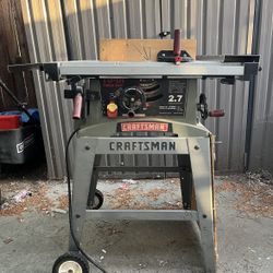 ORIGINAL EXTENSION WING (left side) Craftsman 137 Series Table Saw Woodwork Wood Work Remodel Saw 