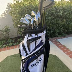 MAXFLI Irons (Regular Shaft:4-P,S)And King Cobra Driver,fairway Wood #3,5)and Putter,golf Cart Bag Included