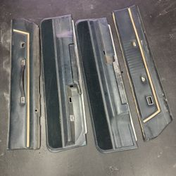 1986 El Camino Door Panels 
