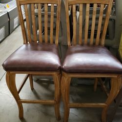 Used (2) Barstools 