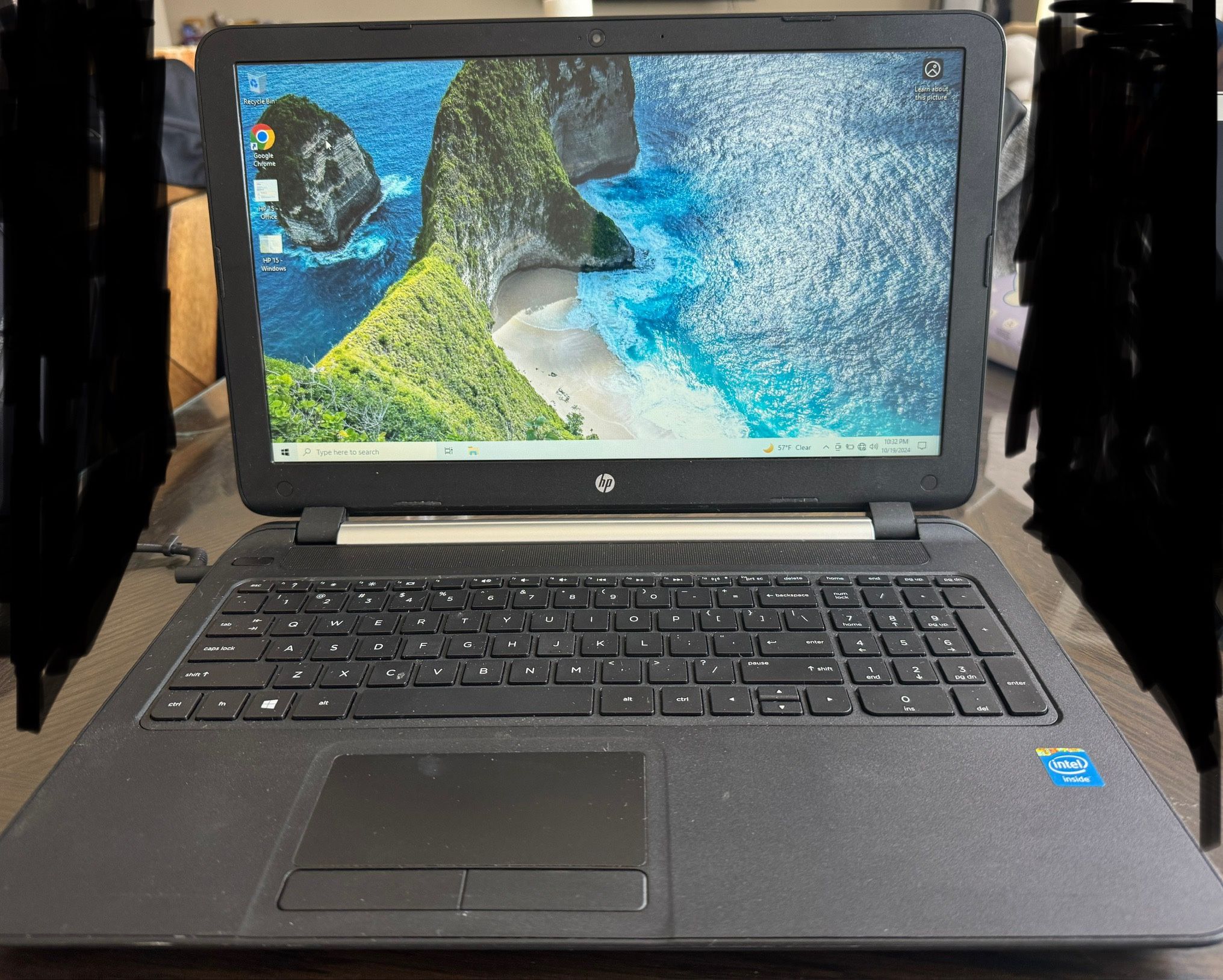 HP 15 Laptop Intel Celeron N2830 2.16GHz 4GB Ram 256GB SSD