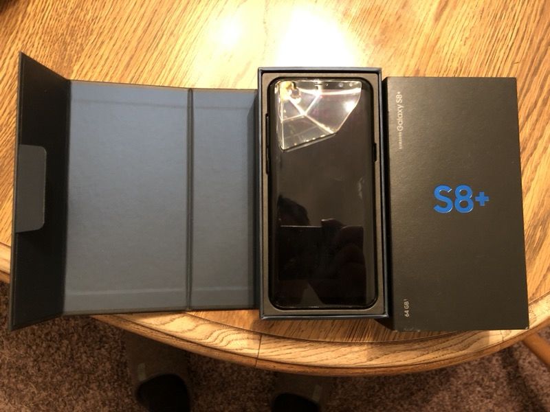 Samsung Galaxy S8 +, 64gb, Unlocked, AT&T, Verizon, Sprint, TMobile
