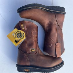 Men’s Cebu Working Boots (brown )  %50  OFF Sale