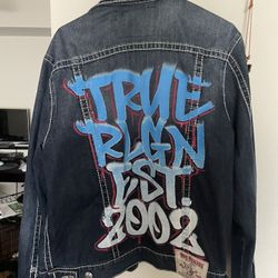 True Religion Trucker Jacket .Great Condition Size Xl 