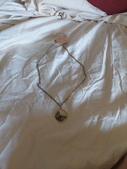 Butterfly Pendant Chain Necklace